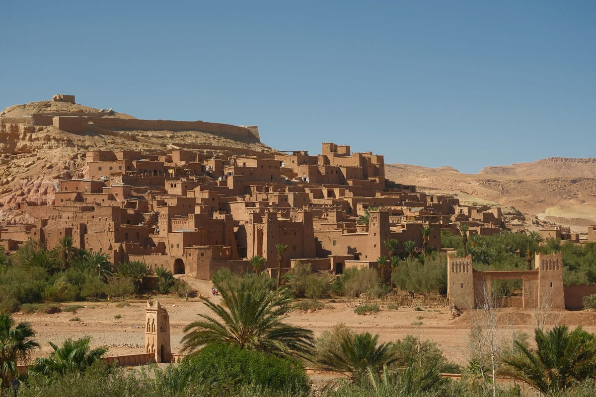 Architecture sacrée et désert marocain