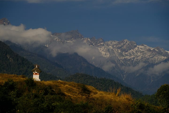 Les villages monastiques du Bhoutan
